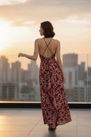 SERENITY HERITAGE SILK DRESS