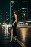 SHARON KNIT DRESS (SPAGHETTI Strap)