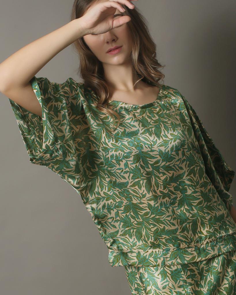 Cottage Heritage Silk Top