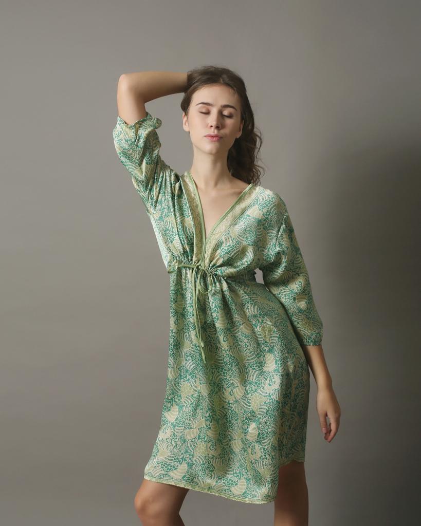 Seraphine Heritage Silk Dress