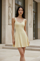KHLOE SCALLOP KNIT DRESS