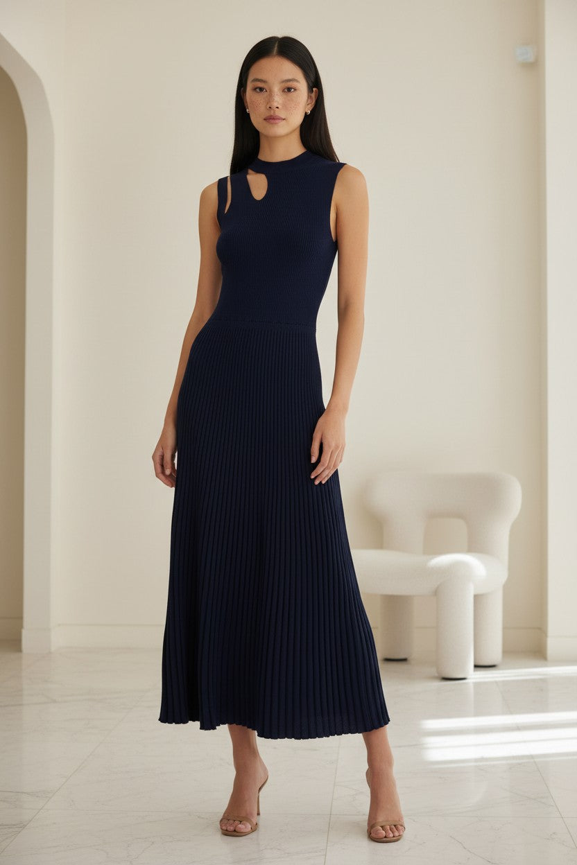 KATARINA CUT OUT KNIT DRESS