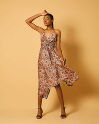 Serenity Heritage Silk Dress